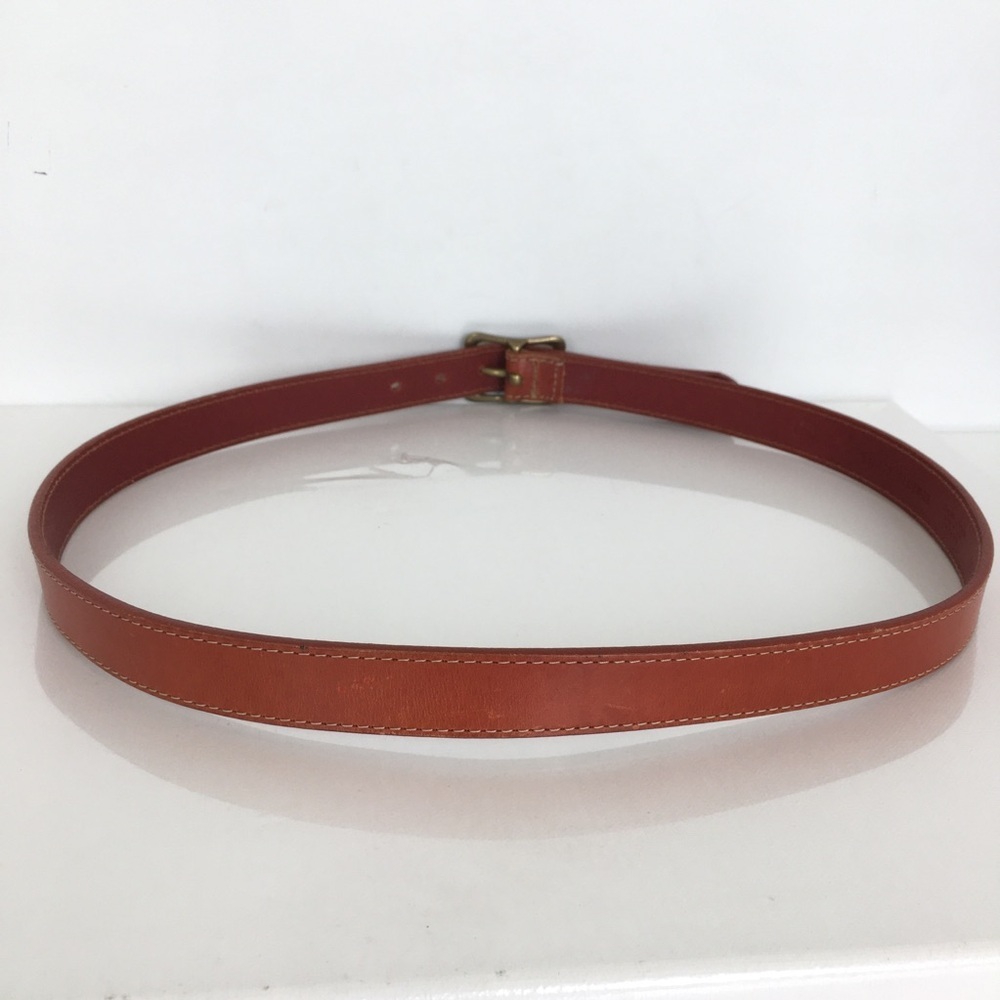 Martin Dingman Men’s Brown Leather Belt Size XL Italian Made Preppy Old Money - Picture 10 of 10